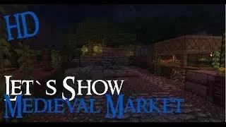 Minecraft Medieval Market (HD)