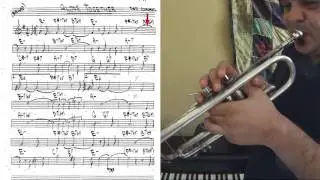 Alone Together - trumpet cover (slow theme tutorial)