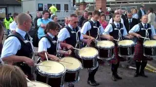 Robert Wiseman Dairies Vale of Atholl Pipe Band Drum Corps - World Championships 2009