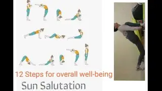 Yoga For Weight Loss | Sun | Salutation| Burn your calories in 12 Steps | Boost your metabolism 
