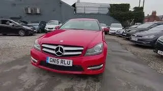 2015 Mercedes Benz C Class C180 Automatic Coupe Red