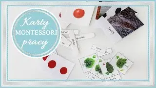 Karty pracy - lekcja tr&oacute;jstopniowa Lekcja Montessori