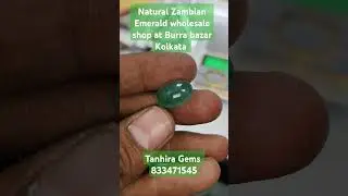 Zambian Emerald wholesale gemstone shop at Burra Bazar Kolkata #pannastone #emerald
