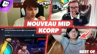 WOOLOO ANNONCE LE MID KCORP - Best Of LoL #1194 R&eacute;actions
