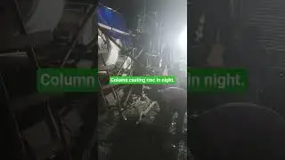 M 30 grade concrete column RMC casting video.