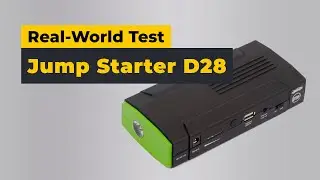 Jump Starter D28 Real-World Test