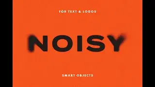 Download Noisy Text Effect Stock Graphics