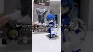 Let's Dress-up KAITO Nendoroid Doll #vocaloid #kaito #sanrio #kuromi #anime #animefigure #unboxing