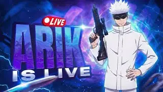FREE FIRE LIVE 🔴 | RUSH GAMEPLAY + OP CLUTCH 🔥 | Arik Is Live