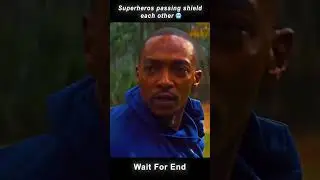 Super heros Pass Their Shiled To Everyone#avengers #captainamerica