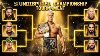 WWE Undisputed Championship Tournament WWE 2K25