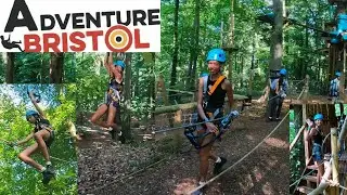 Conquering Bristol&rsquo;s Treetop Adventure! | High Ropes Challenge at Ashton Court