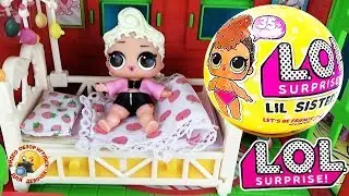 Мультик Куклы ЛОЛ подарили СЮРПРИЗ СЕСТРИЧКУ! LoL Surprise & Lil Sisters Обзор игрушек для девочек