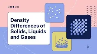 Density Differences Solids, Liquid and Gases|Educational video|Kids learning|Science Gk|Chemistry