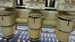 Barudan Embroidery Production | Embroidery Patches | 08-27-2024 #embroidery
