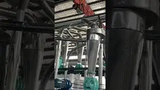 4th roller mill front，How to install the 20ton wheat flour mill plant