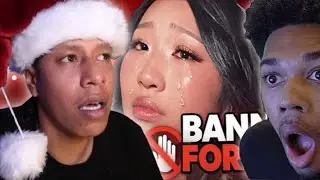 LUL M REACTING TO GLORIXCH ON NINA GETTING PERMANENTLY BANNED ON TWITCH! DID SHE GO TOO FAR? 
