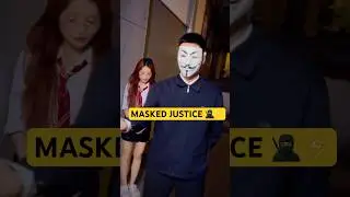 Masked Hero Saves Girl From Bullies With a Knife 💥 | THONY EAGLES