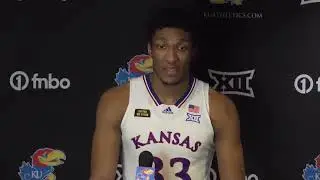 KU's David McCormack on key to playing well in second half against OSU