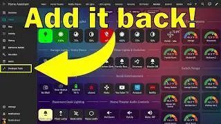 Home Assistant: Add the Developer Tools back to the Sidebar