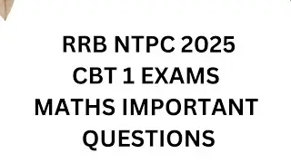 cbt1 🔥 💯   revision RRB NTPC maths ----ROYAL SINGH  is live!