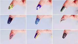 💅💐 Aesthetic nail art design at home 🏠| Nail art tutorial 💫