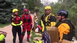 Dive Rescue International swift water rescue training
