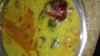 Tarka Daal can be served with Naan or White rice 