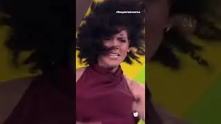 Francisca mueve las caderas al ritmo de samba y termina en el suelo 💃🎵😩 | #despiertaamerica