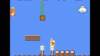 SMB2J 5-1 Glitched Exit and Secret Ending to Warp Zone