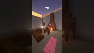 Minecraft Tiny Fireplace 🪵