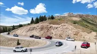 Independence Pass, Twin Lakes Post Fire Drone Colorado