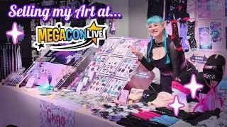Megacon LIVE ✨ Artist Convention Vlog💙 #Megacon2025