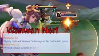 Wanwan Nerf!? But still Balanced or OP? | Wanwan Nerf | Mobile Legends: Bang bang Gameplay