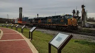 2nd Gen K5HL on CSX #3094 as it Leads I025 South Through the Iconic Cordele, GA! | 3/9/2025