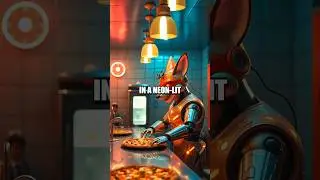 Neon Kitchen Odyssey with Tom Hanks and a Robo Fox Shorts