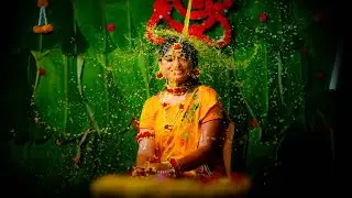 Traditional Telugu Wedding l Haldi Ceremony | Managala Snanam Highlight of Lakshmi ||
