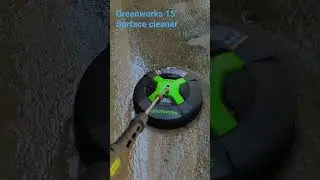 Satisfying.  Greenworks 15