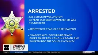 Wellington woman arrested and charged with open murder, elder abuse