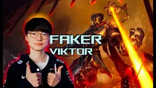 Faker picks Viktor vs Akshan - KR Challenger #leagueoflegends #lol #2023
