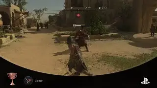Assassin's Creed&reg; Mirage Trophy Guide &ndash; Silencer🥉🎯| Destroy a Horn Bearer&rsquo;s Horn with Throwing Knife