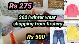 Firstcry winter shopping haul2021.winter dress shopping for my kids from firstcry. Firstcry haul.
