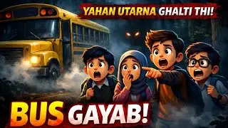 Bus Ruki&hellip; Bachay Utre&hellip; Phir Bus Gayab | Horror Story 😱