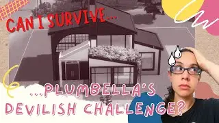 Can I survive the latest Plumbella Build Challenge? Impossible #sims4 build challenge 😲😰😰