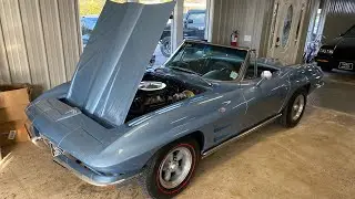 Test Drive 1964 Chevrolet Corvette Convertible SOLD $54,900 Maple Motors #1938