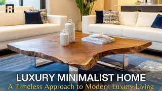 Luxury Minimalist Home Design Trends: Minimalist Homes with Modern Luxury Appeal