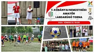 7. Nemzetiségi Kulturális Nap, Gasztronómiai Bemutató és Kőbányai Amatőr Labdarúgó Torna