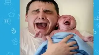 Funny and sweet father | Funny Cute Baby videos #shorts #cute #funny