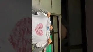 DIY 💋 tshirt #tshirt #kiss #kisstee #shortsvideo #explorepage #viral #trending #giftideas #surprise