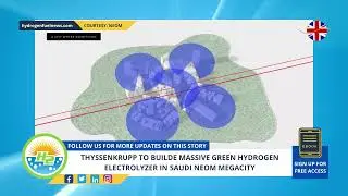 Thyssenkrupp to build massive green hydrogen electrolyzer in Saudi Neom megacity